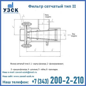 Фильтр сетчатый ФС по Т-ММ-11-2003 в Бийске