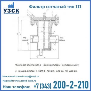 Фильтр сетчатый ФС по Т-ММ-11-2003 в Бийске