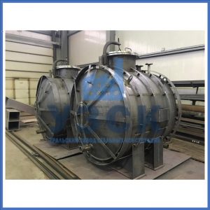 Бак с теплоизоляцией минеральной ватой и оцинкованной сталью