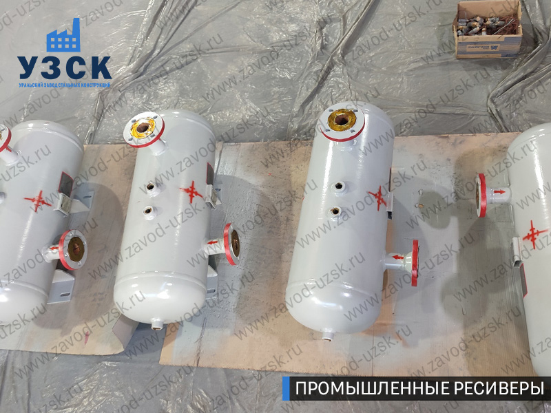 фотография емкостных ресиверов газа Бийск